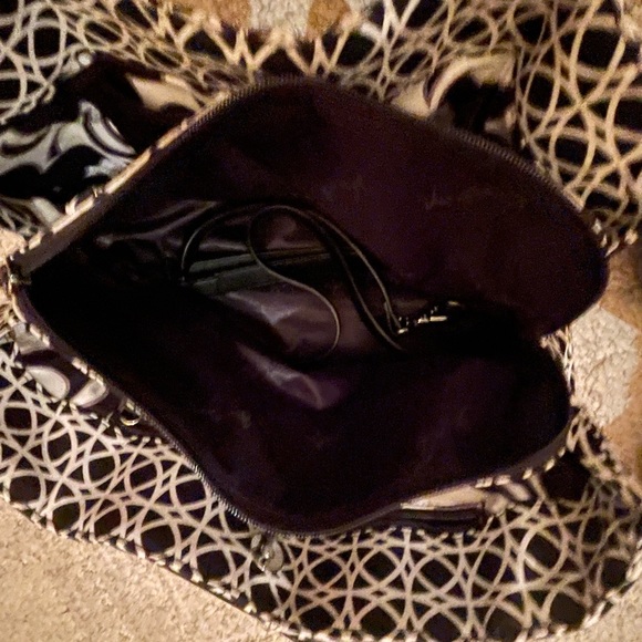 Vera Bradley Black & White Bag - Picture 2 of 2